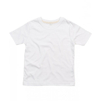 White-Natural - Front - Babybugz Childrens-Kids Supersoft T-Shirt