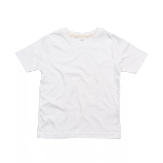 White-Natural - Front - Babybugz Childrens-Kids Supersoft T-Shirt