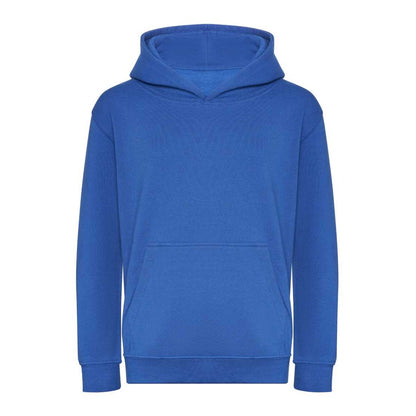 Royal Blue - Front - Awdis Childrens-Kids Organic Hoodie