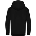 Deep Black - Back - Awdis Childrens-Kids Organic Hoodie