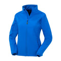 Royal Blue - Front - Result Genuine Recycled Womens-Ladies Softshell Printable Jacket