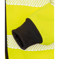 Fluorescent Yellow-Black - Lifestyle - Result Genuine Recycled Mens Safety Hoodie
