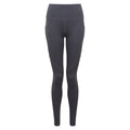 Charcoal - Front - TriDri Womens-Ladies Hourglass Leggings
