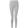 Heather Grey - Front - TriDri Womens-Ladies Knitted City Leggings