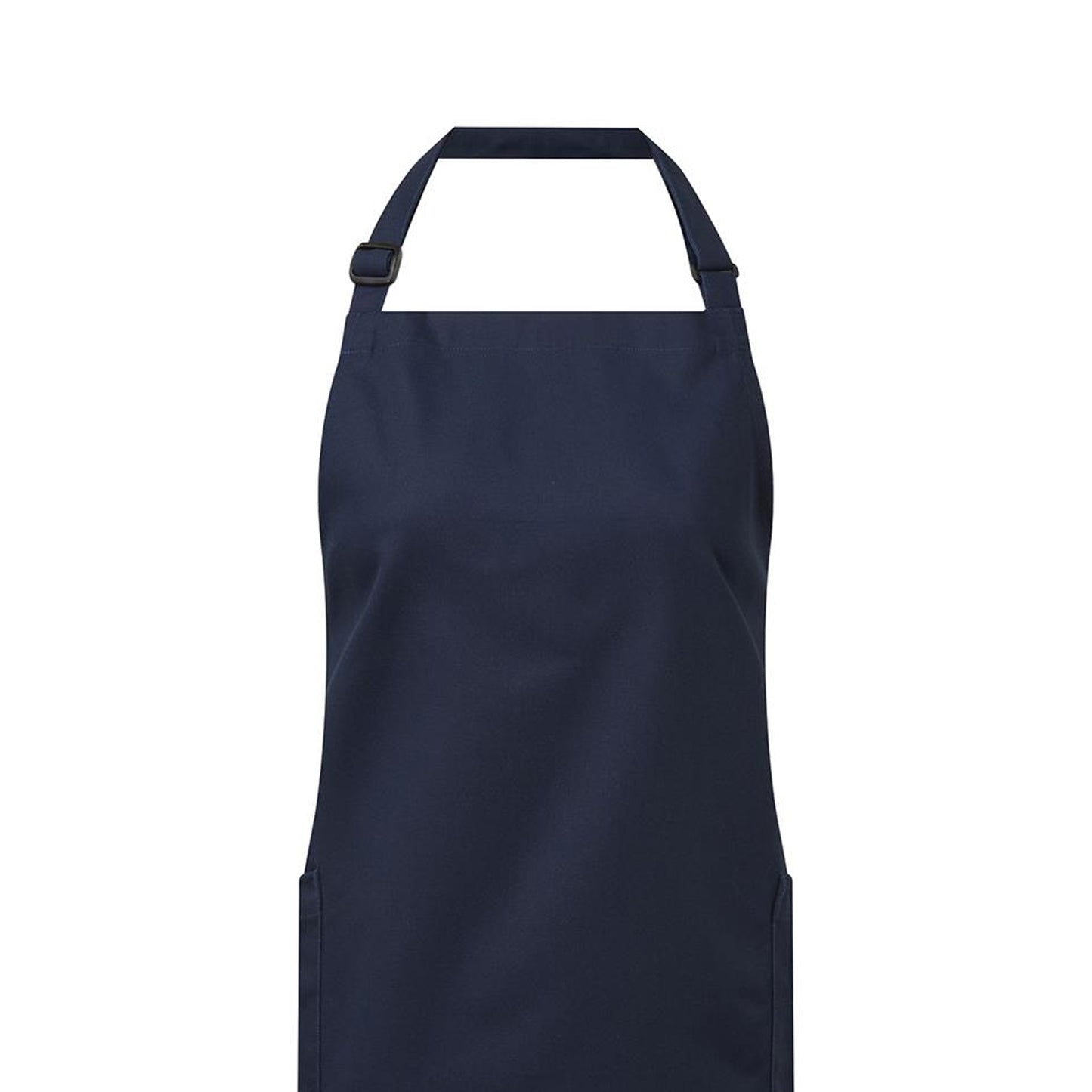 Navy - Back - Premier Unisex Adult Organic Fairtrade Certified Full Apron
