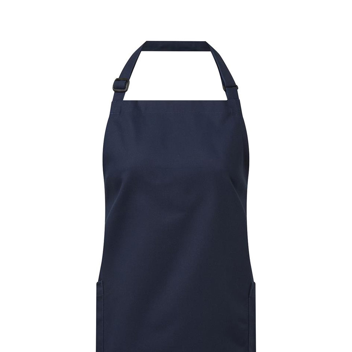 Navy - Back - Premier Unisex Adult Organic Fairtrade Certified Full Apron