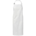 White - Front - Premier Unisex Adult Organic Fairtrade Certified Full Apron