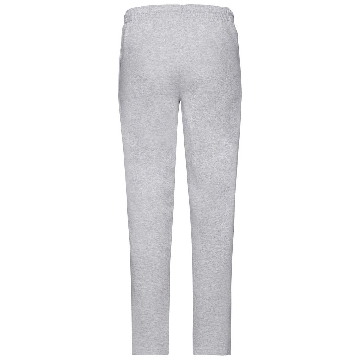 Heather Grey - Back - Fruit of the Loom Mens Classic 80-20 Jogging Bottoms