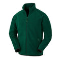 Forest Green - Front - Result Genuine Recycled Mens Polarthermic Fleece Jacket