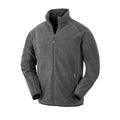 Grey - Front - Result Genuine Recycled Mens Polarthermic Fleece Jacket