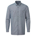 Indigo Denim - Front - Premier Mens Organic Fairtrade Certified Chambray Shirt