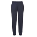Deep Navy - Back - Fruit Of The Loom Mens Classic 80-20 Jogging Bottoms