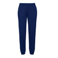 Navy - Front - Fruit Of The Loom Mens Classic 80-20 Jogging Bottoms