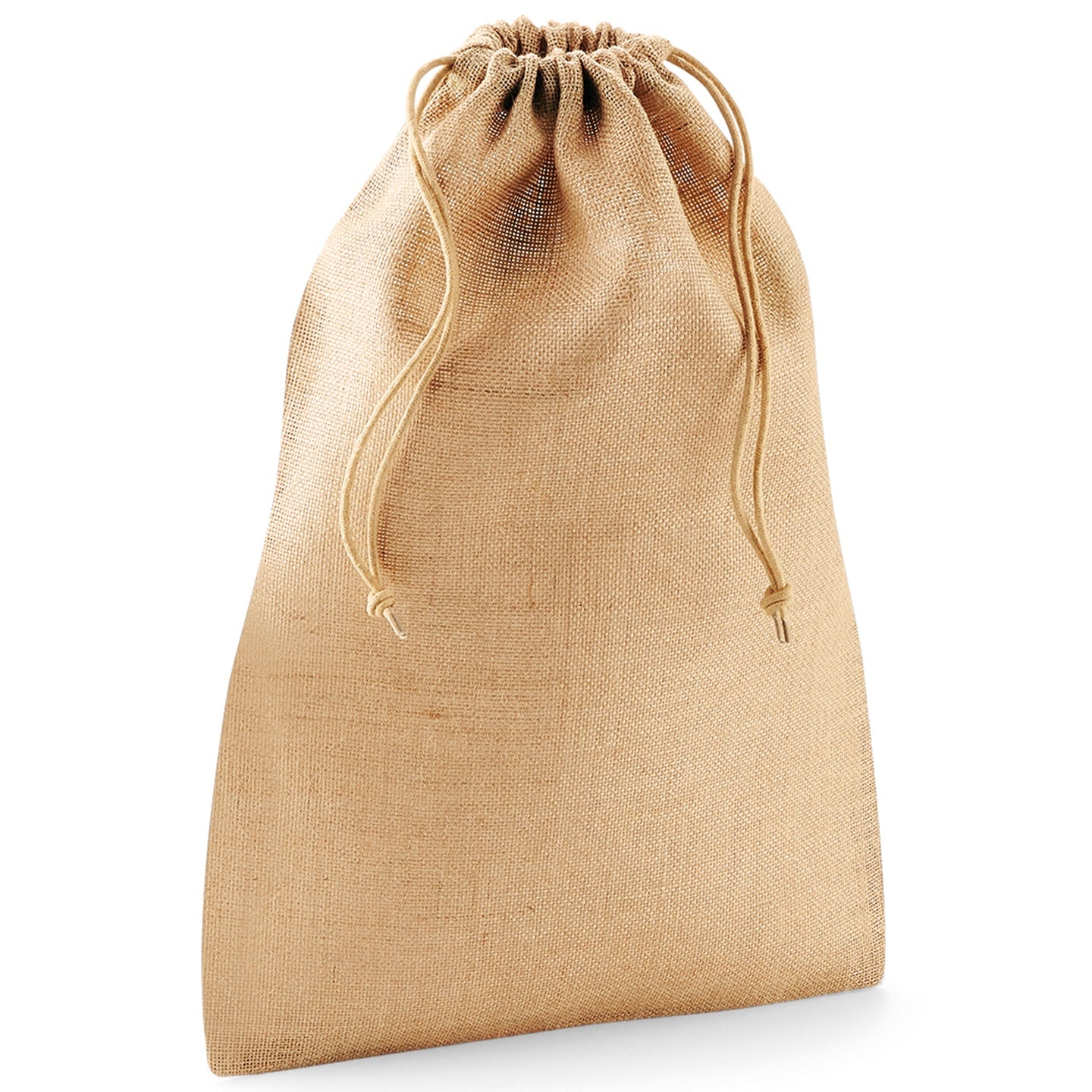 Natural - Back - Westford Mill Jute Stuff Bag