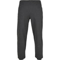 Charcoal - Front - Build Your Brand Unisex Adult Basic Jogging Bottoms