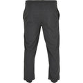 Charcoal - Back - Build Your Brand Unisex Adult Basic Jogging Bottoms