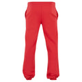 City Red - Back - Build Your Brand Unisex Adult Basic Jogging Bottoms