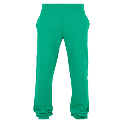 Grass Green - Front - Build Your Brand Unisex Adult Basic Jogging Bottoms