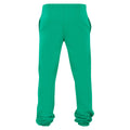 Grass Green - Back - Build Your Brand Unisex Adult Basic Jogging Bottoms