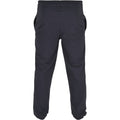 Navy - Back - Build Your Brand Unisex Adult Basic Jogging Bottoms