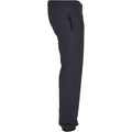 Navy - Side - Build Your Brand Unisex Adult Basic Jogging Bottoms