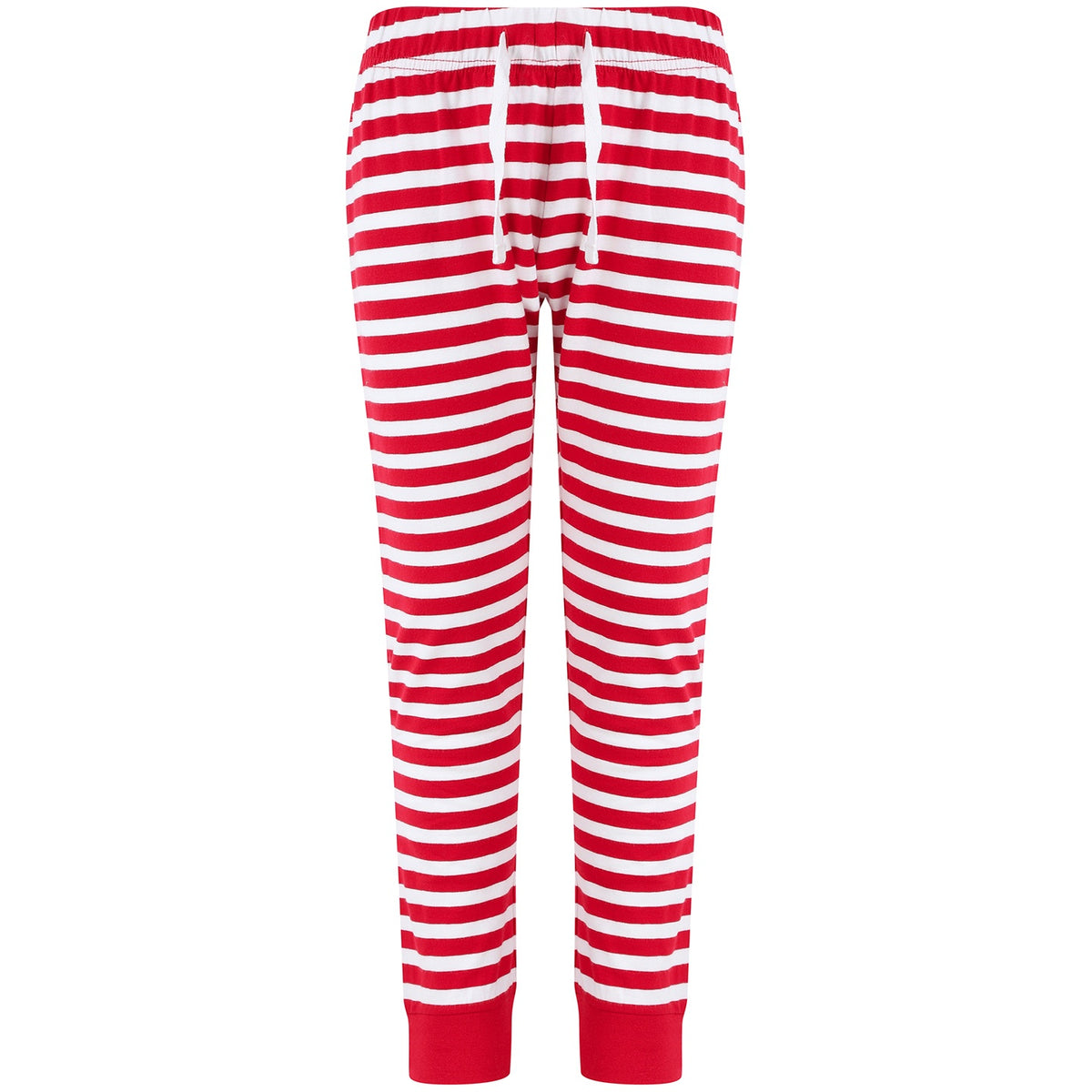 Red-White - Front - SF Minni Childrens-Kids Lounge Pants
