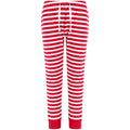 Red-White - Front - SF Minni Childrens-Kids Lounge Pants