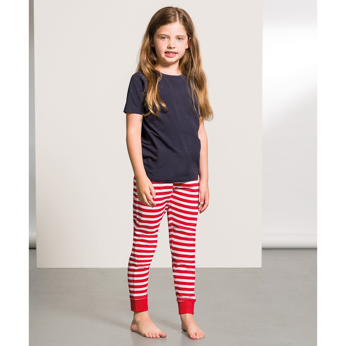 Red-White - Back - SF Minni Childrens-Kids Lounge Pants