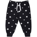 Navy-White - Front - Larkwood Childrens-Kids Lounge Pants