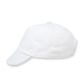 White - Front - Larkwood Baby Unisex Toddler Baseball Cap