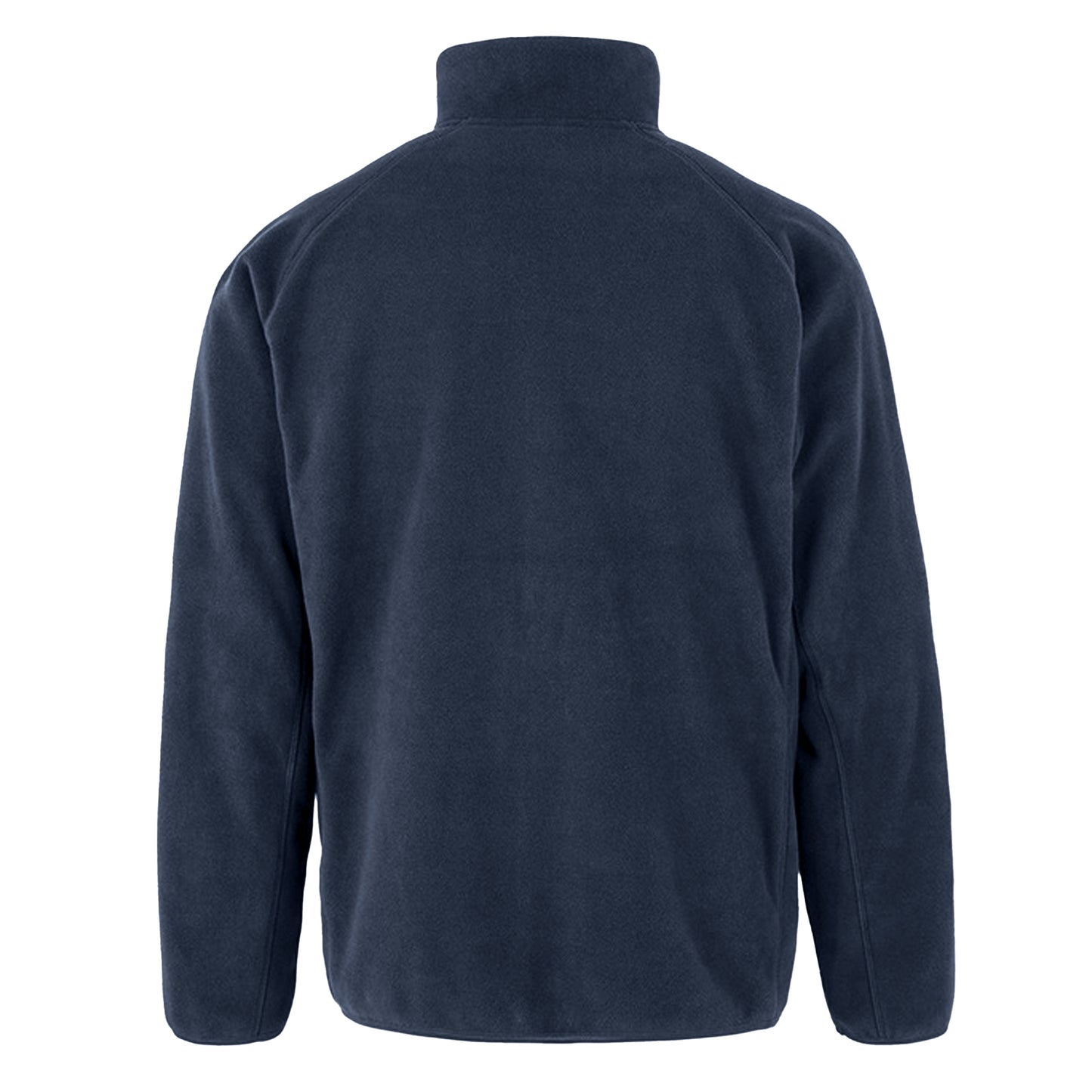 Navy - Back - Result Genuine Recycled Mens Microfleece Jacket