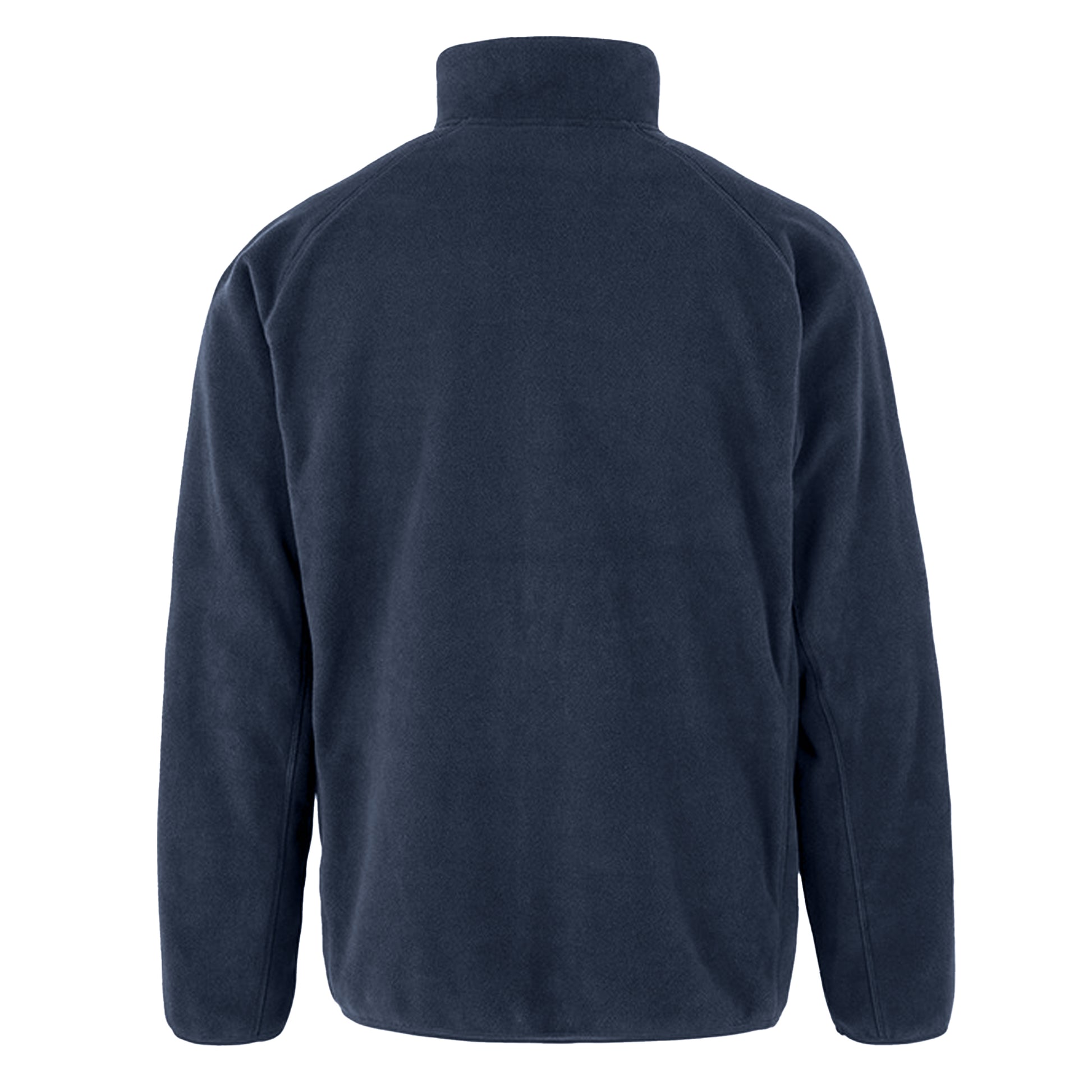 Navy - Back - Result Genuine Recycled Mens Microfleece Jacket