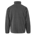 Grey - Back - Result Genuine Recycled Mens Microfleece Jacket