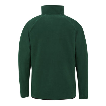 Forest Green - Back - Result Genuine Recycled Mens Microfleece Jacket