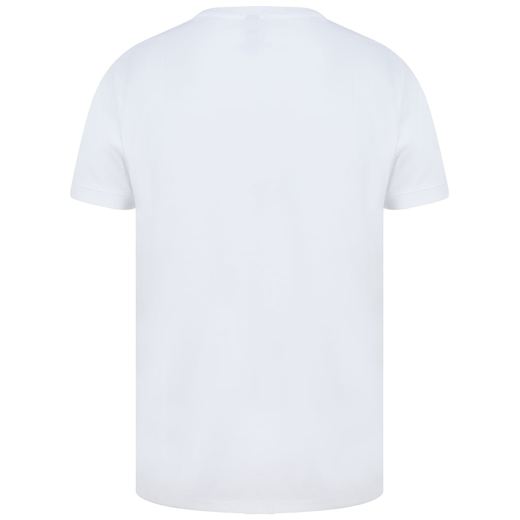 White - Back - Henbury Mens HiCool Performance T-Shirt