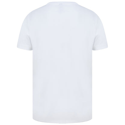 White - Back - Henbury Mens HiCool Performance T-Shirt