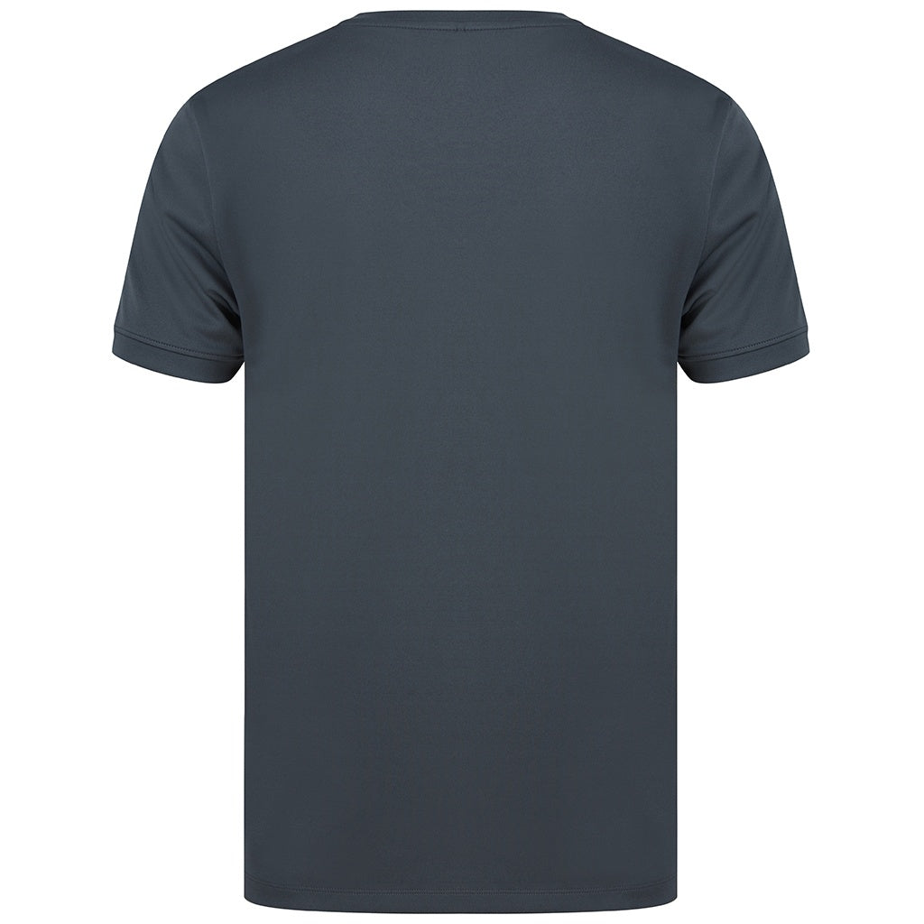 Charcoal - Lifestyle - Henbury Mens HiCool Performance T-Shirt