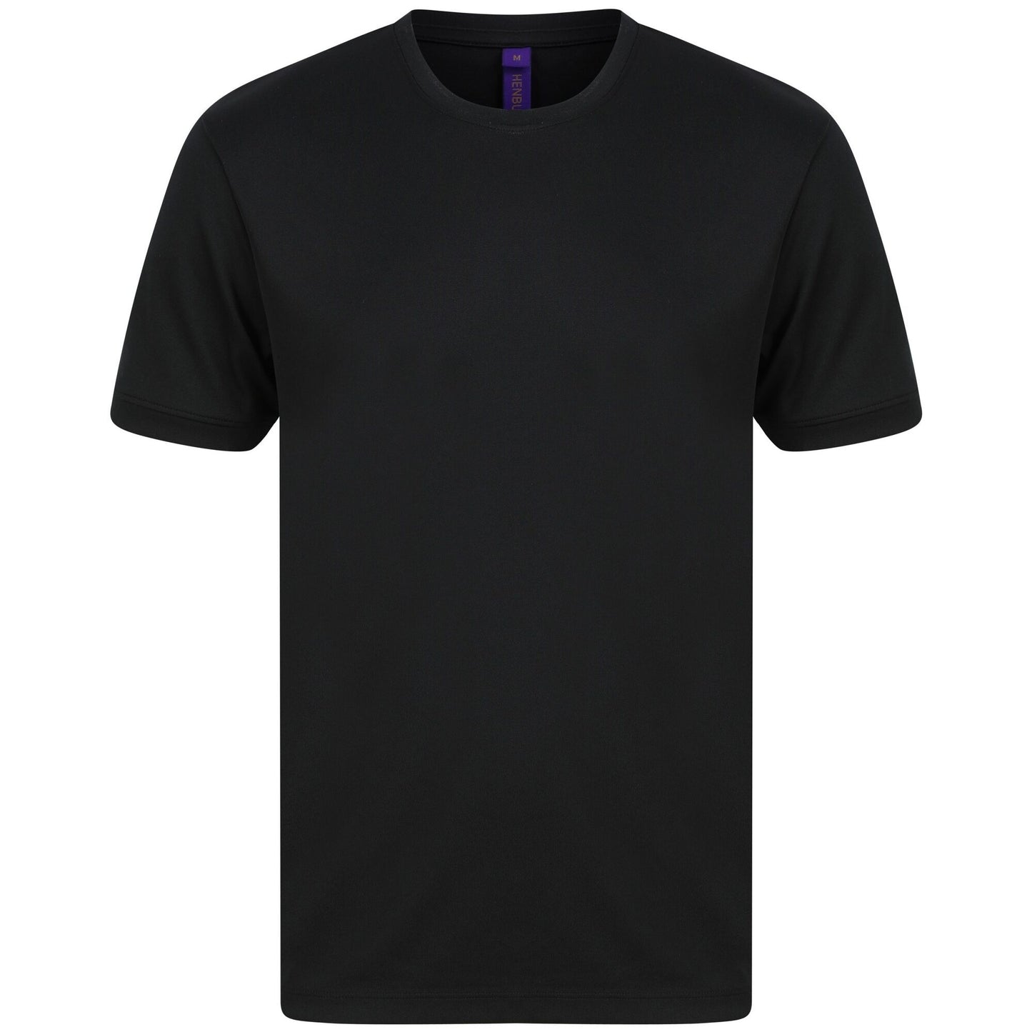 Black - Front - Henbury Mens HiCool Performance T-Shirt