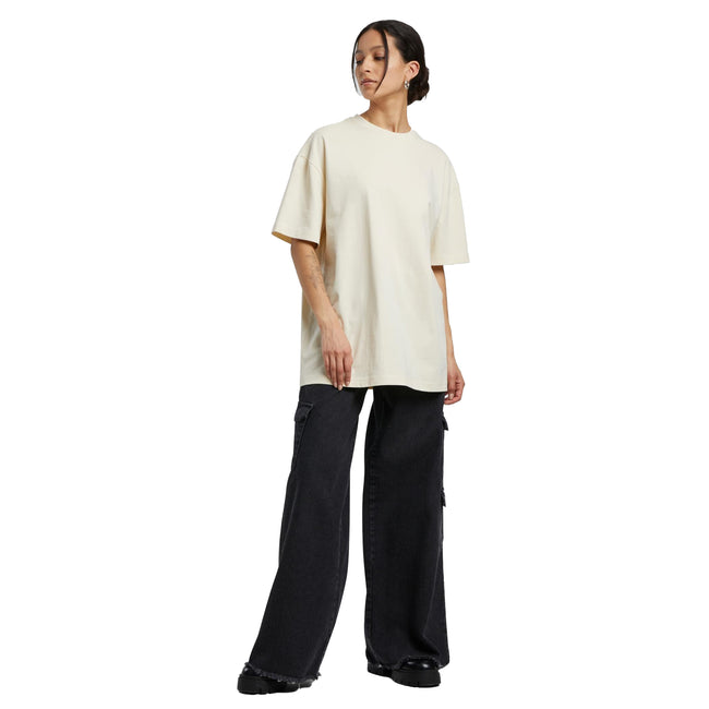 White Sand - Lifestyle - Build Your Brand Womens-Ladies Boyfriend Oversized T-Shirt