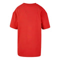 City Red - Back - Build Your Brand Womens-Ladies Boyfriend Oversized T-Shirt