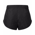 Black - Back - TriDri Womens-Ladies Anti-Chafe Running Shorts