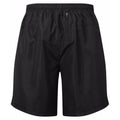 Black - Back - TriDri Mens Running Shorts