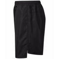 Black - Side - TriDri Mens Running Shorts