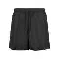 Black - Front - Build Your Brand Mens Recycled Swim Shorts