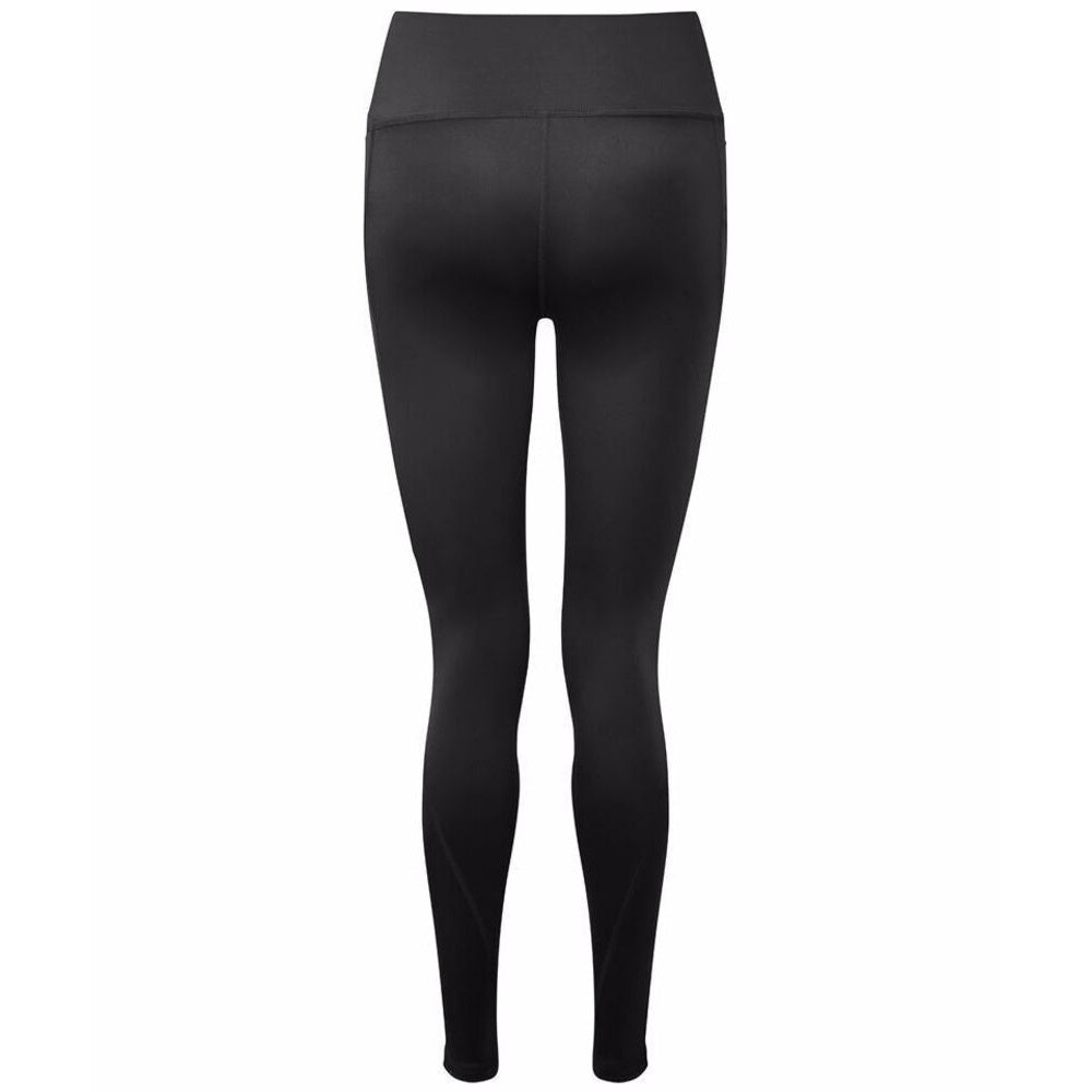 Black - Back - TriDri Womens-Ladies High Shine Leggings