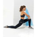 Black - Close up - TriDri Womens-Ladies High Shine Leggings