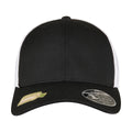Black-White - Pack Shot - Flexfit Unisex Adult 110 Two Tone Cap