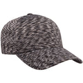 Black Melange - Lifestyle - Flexfit Unisex Adult Delta Unipanel Cap