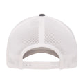 Navy-White - Back - Flexfit Unisex Adult 110 Mesh Two Tone Cap