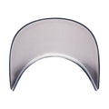 Navy-White - Close up - Flexfit Unisex Adult 110 Mesh Two Tone Cap